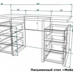 Стол письменный Мебелеф-22 | фото 7