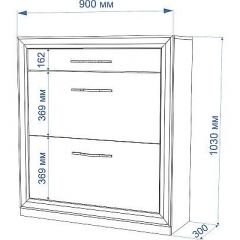 Тумба для обуви Нобиле ОБВ-90 | фото 4