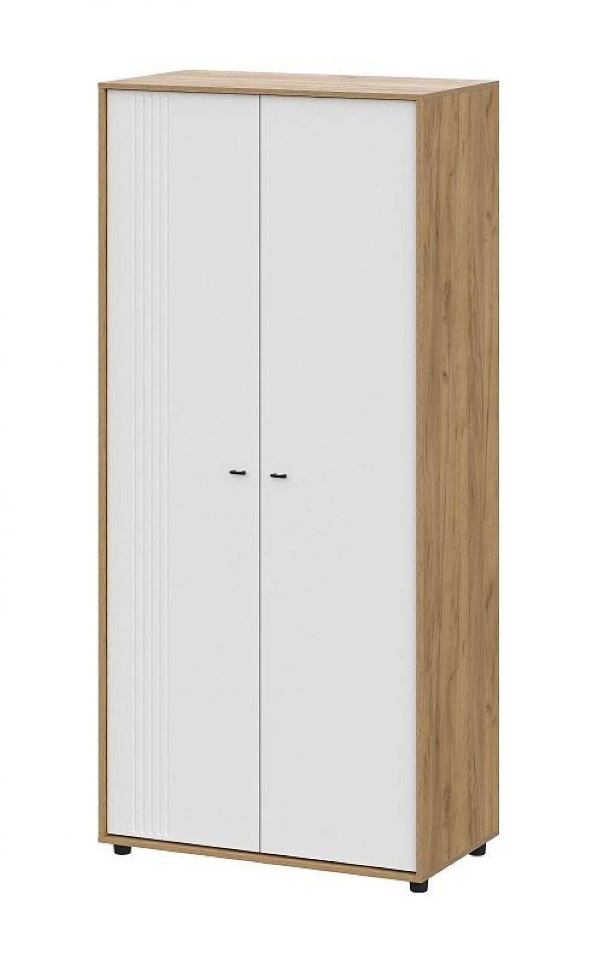 МИЛАН Гостиная (Дуб Золотой/Белый Матовый) модульная | фото 41