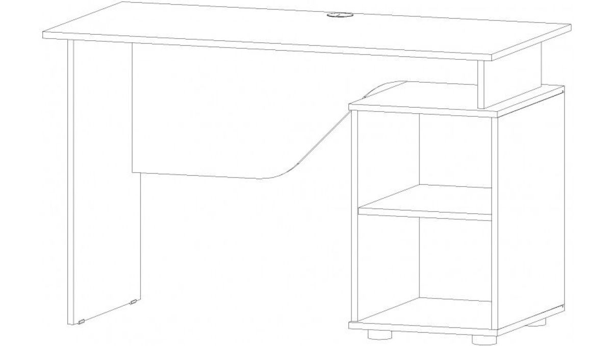 РАЛЬФ Стол с дверцей | фото 2