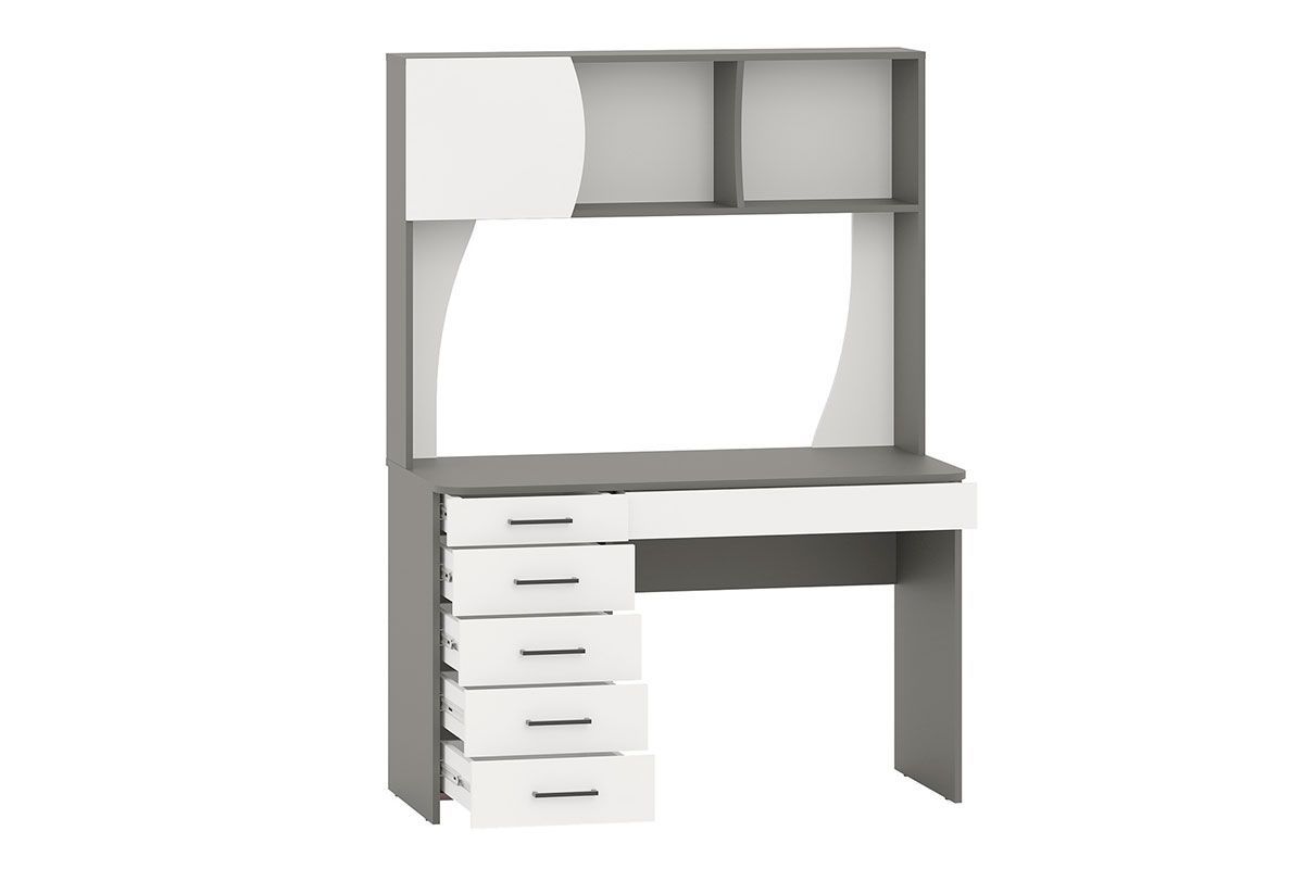 Стол рабочий СИГМА (графит/белый) | фото 2