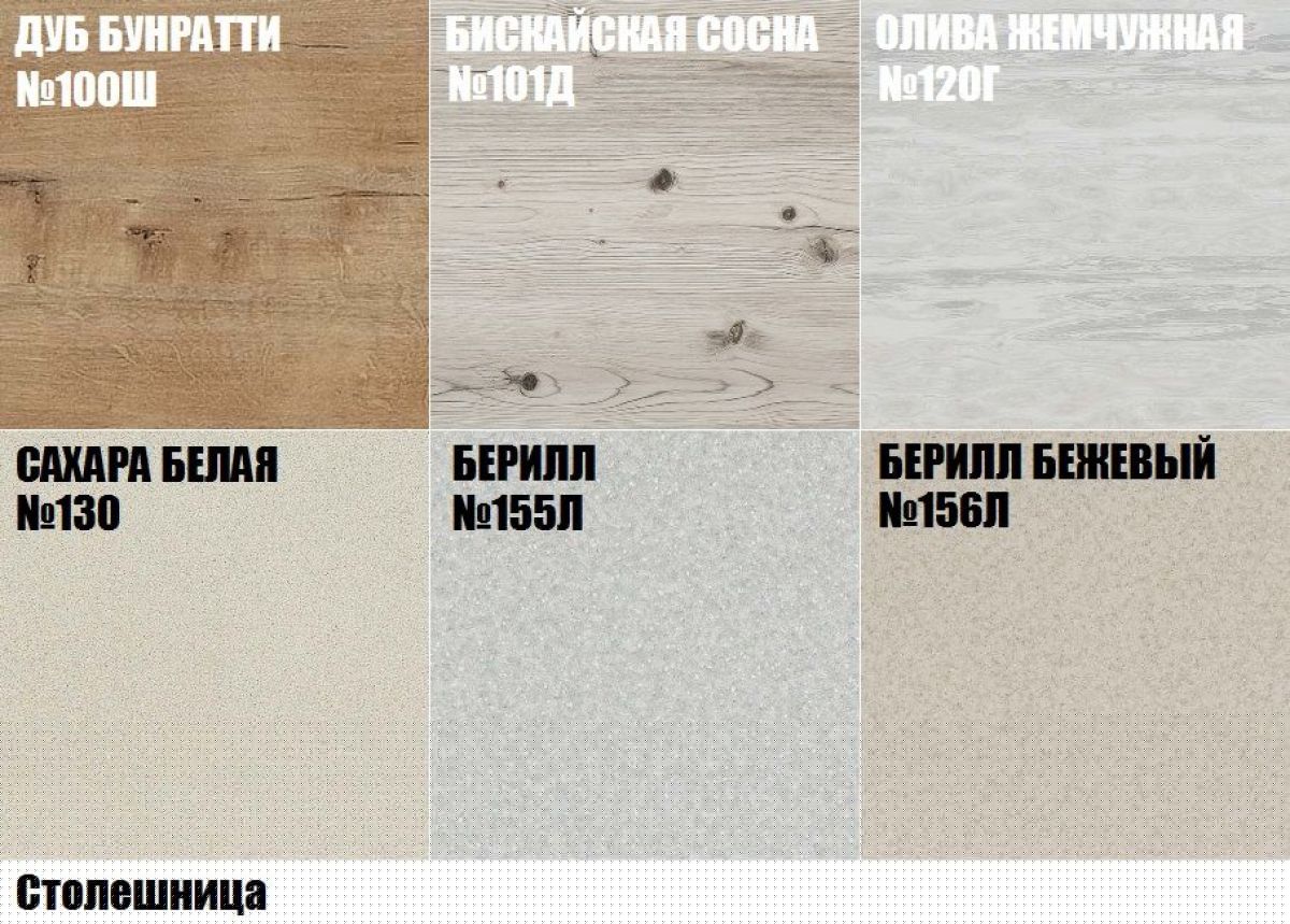 Кухонный гарнитур Луиза (Модульная) "Стефани" h 913 | фото 6