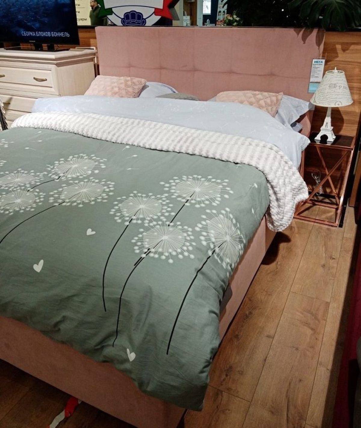 Интерьерная кровать Сириус с П/М (1200) | фото 7