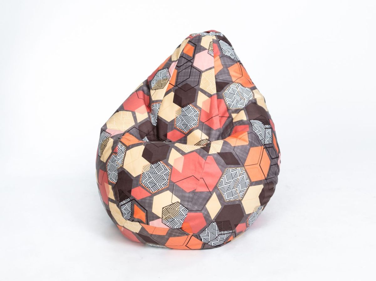 Кресло-мешок Груша Большое (900*1350) Серия велюр "Принт" | фото 9