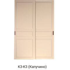 Шкаф-купе 1700 серии NEW CLASSIC K3+K3+B2+PL1 (2 ящика+1 штанга) профиль «Капучино» | фото 11