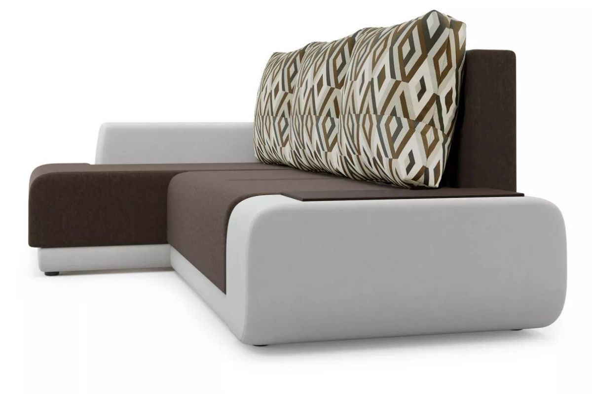 Диван угловой Соло (ЛЕВЫЙ) Velvet lux 7/Ethnos 02 | фото 3