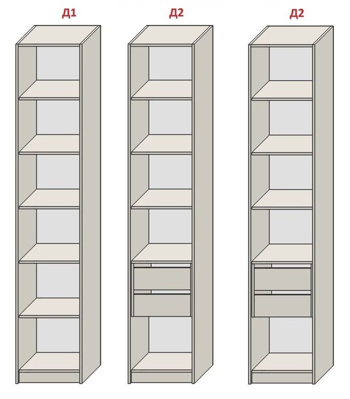 Гостиная Светло серый - Дуб Небраска натуральный (серии «ГЕСТИЯ») | фото 3
