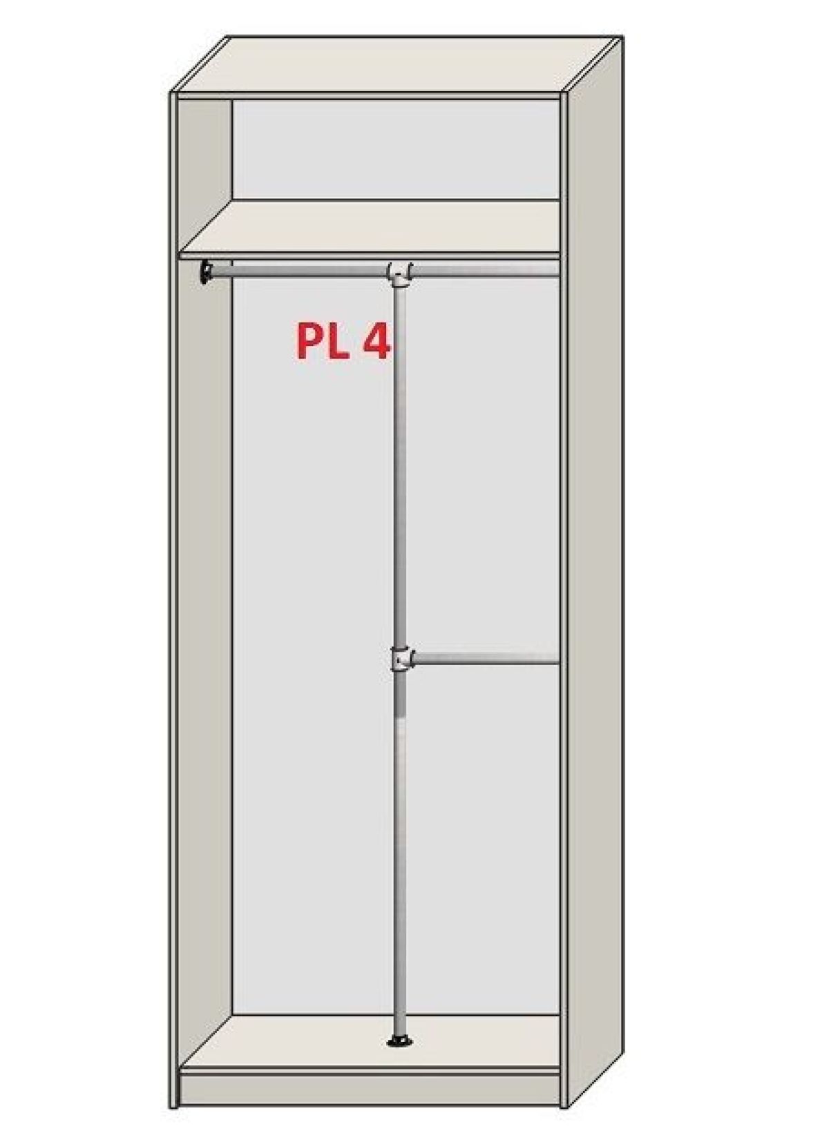 Гостиная Светло серый - Дуб Небраска натуральный (серии «ГЕСТИЯ») | фото 4