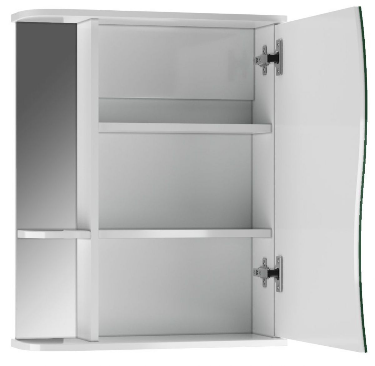 Шкаф-зеркало Волна 1-55 правый АЙСБЕРГ (DA1033HZ) | фото 2