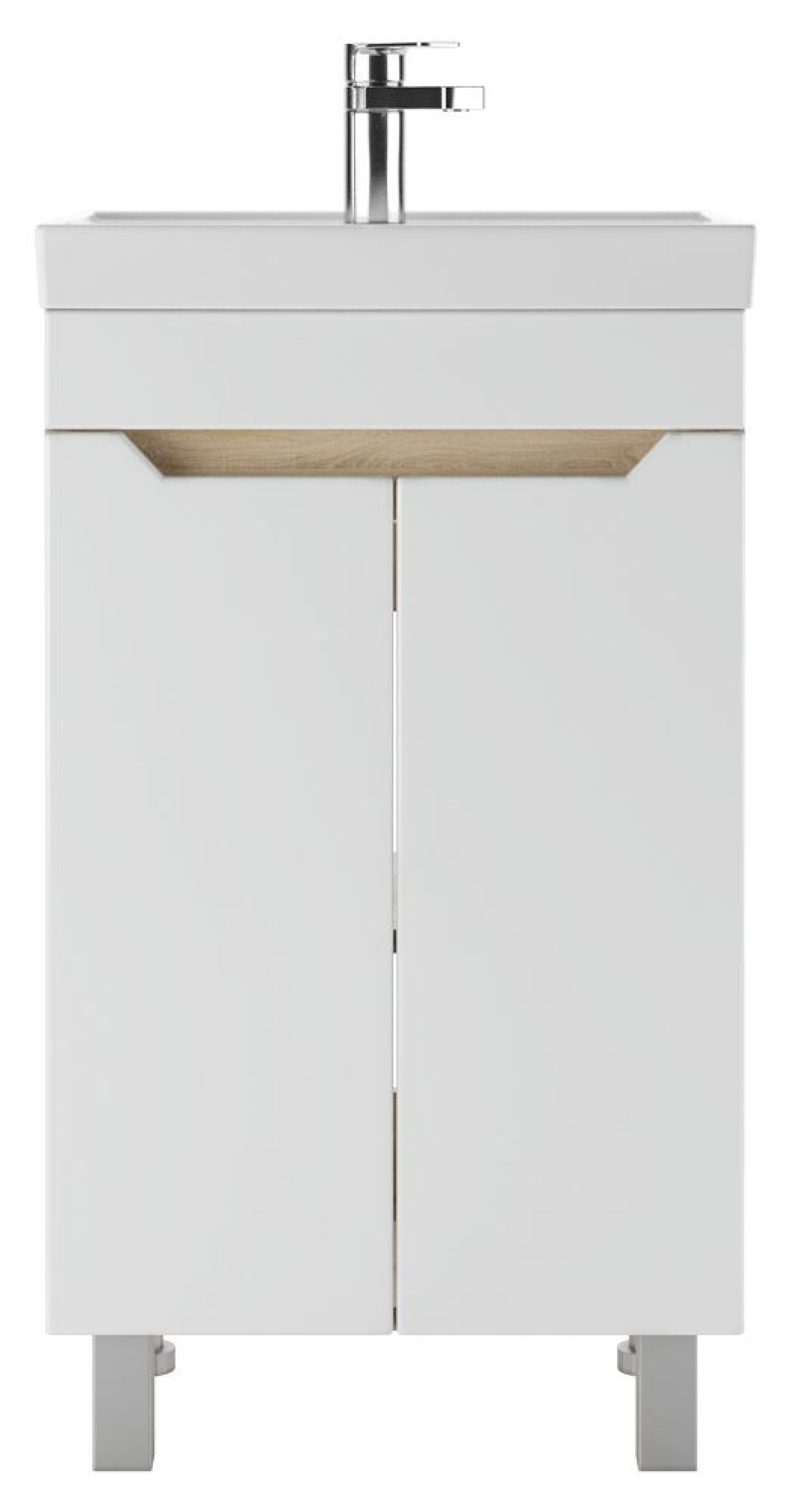 Тумба под умывальник "Енисей 50" Мечта без ящика Дуб сонома АЙСБЕРГ (DM2312T) | фото 4