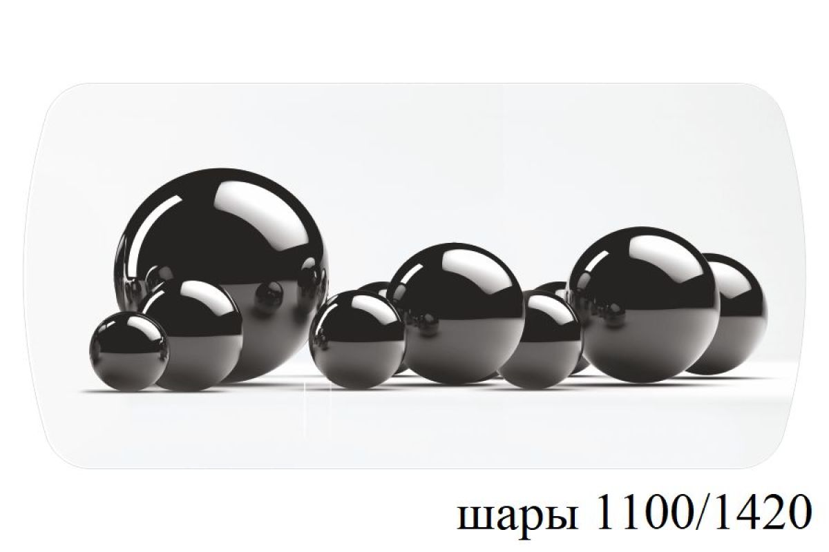 БОСТОН - 3 Стол раздвижной 1100/1420 опоры Брифинг | фото 53