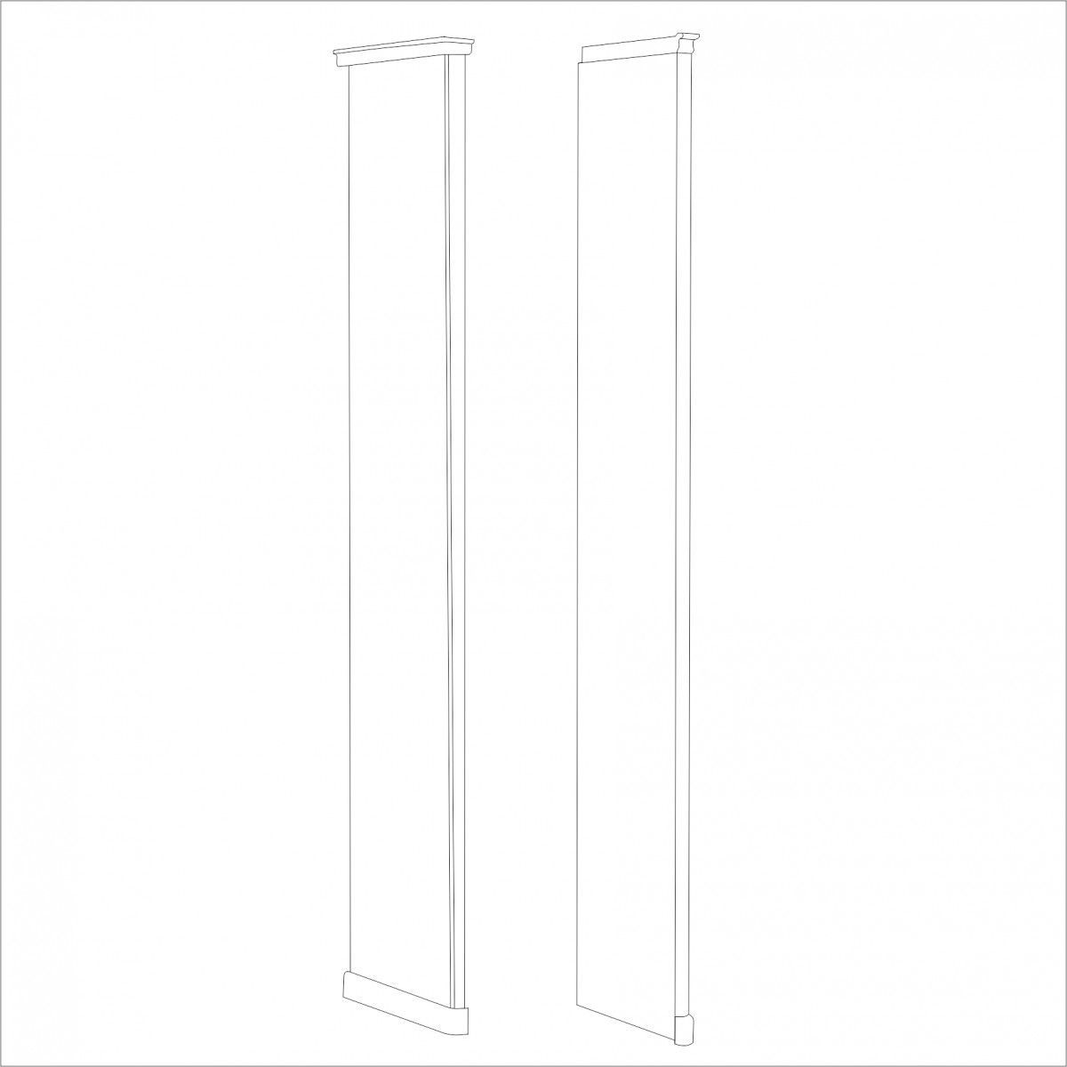 Спальня модульная Мишель (белый матовый/экокожа) | фото 15