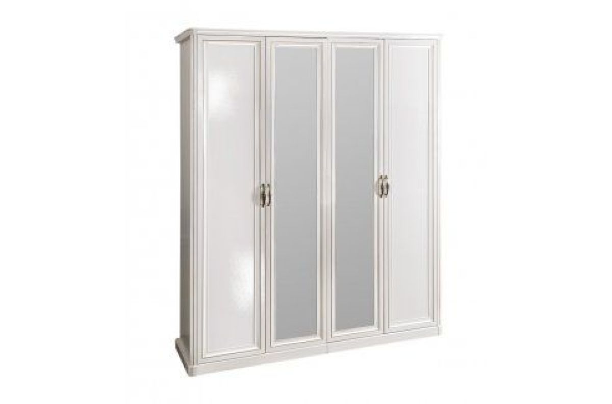 Спальня Натали 4-х ств 1800 (белый глянец/экокожа) | фото 2