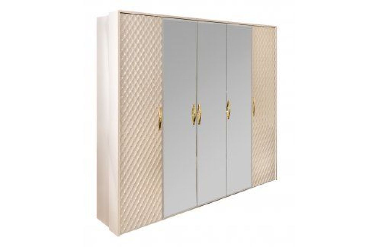 Спальня модульная Lara (бежевый глянец) | фото 2