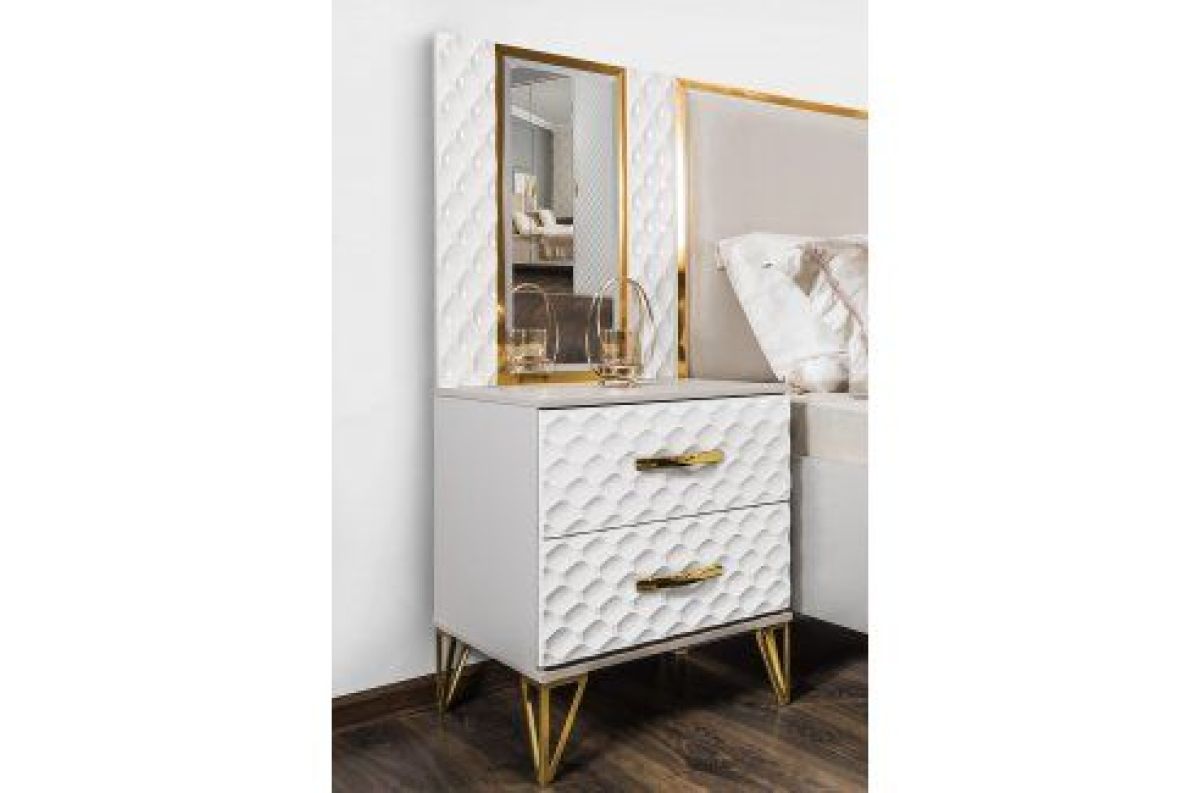 Тумба прикроватная Lara (белый глянец) | фото 4