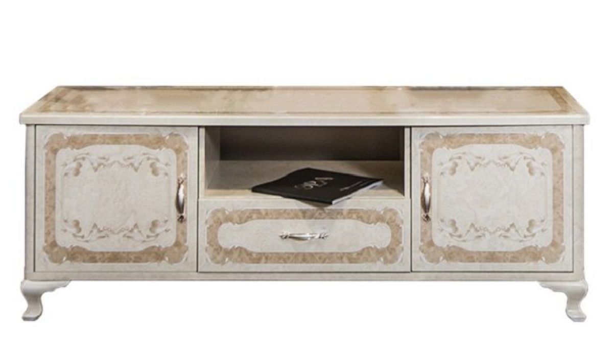 Гостиная Патрисия 1+тв+1 (крем корень глянец) | фото 2