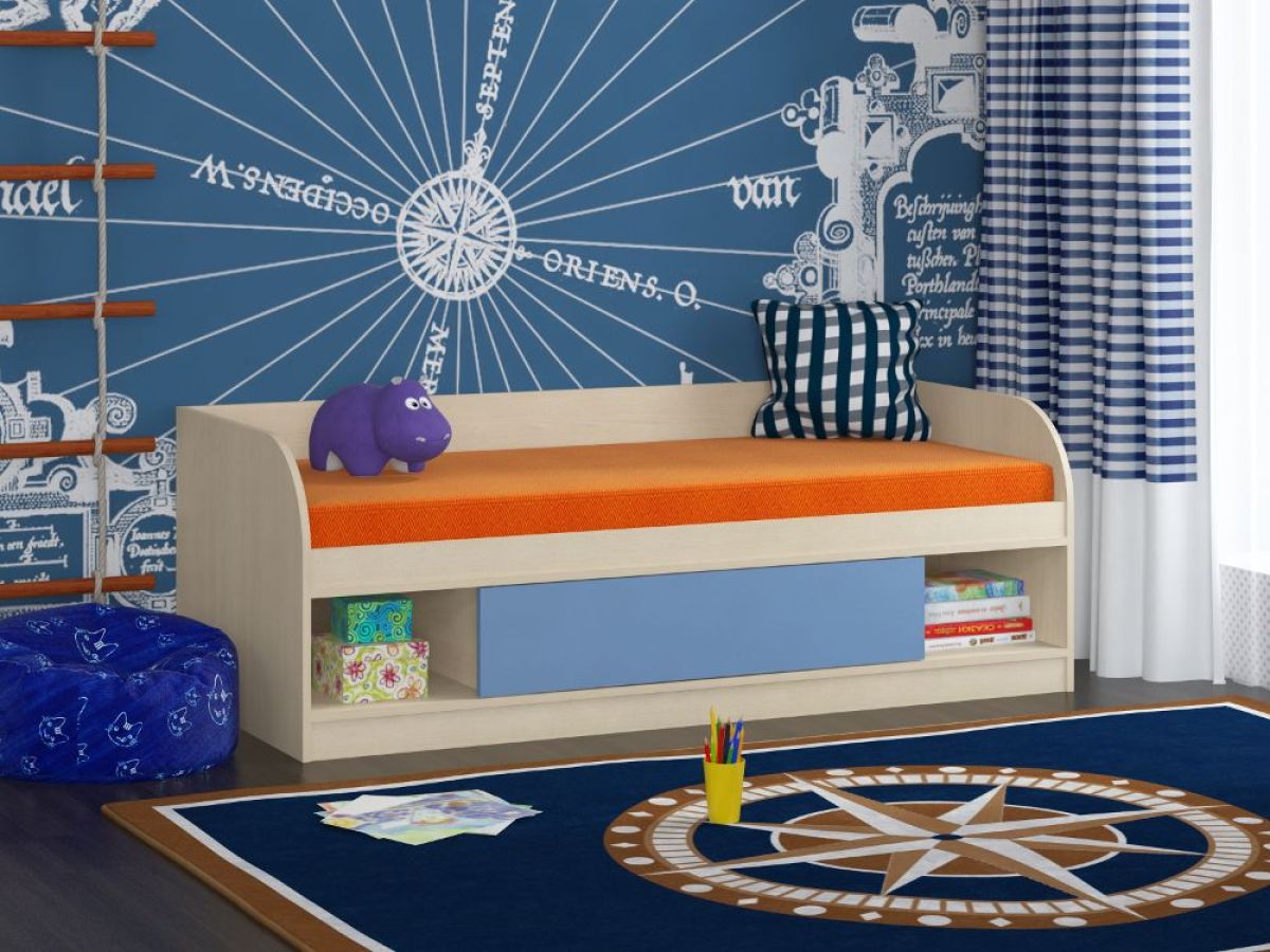 Кровать Соня-4 (700*1600) Дуб Молочный | фото 3