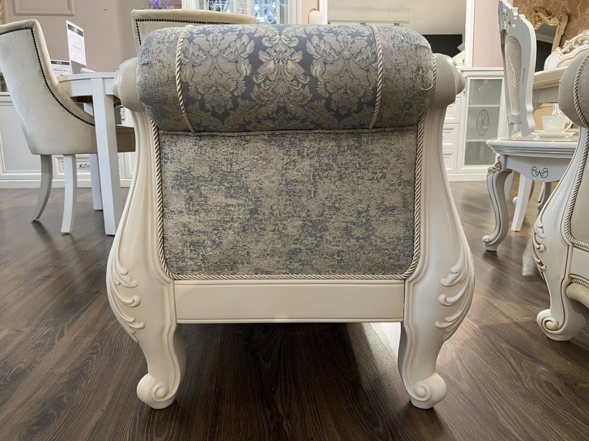 Оттоманка Мишель 1-а боковина (белый матовый) | фото 3