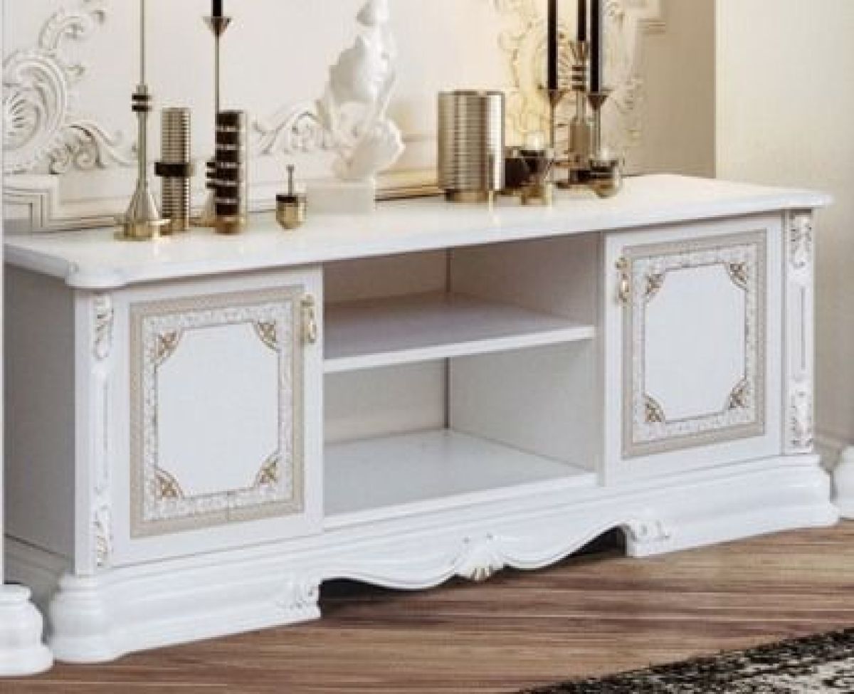 Гостиная Грация (комплект) белый/золото | фото 2