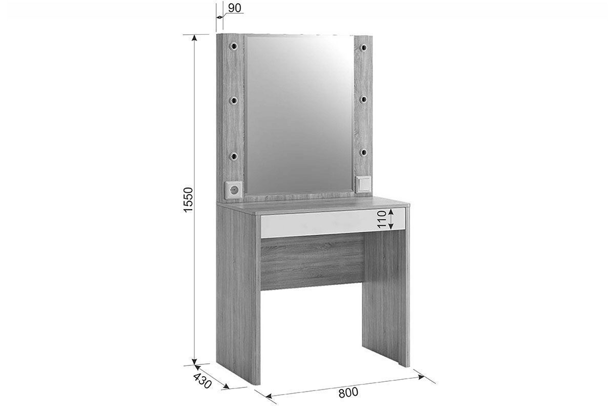 ЗАРА К3 Спальный гарнитур | фото 7
