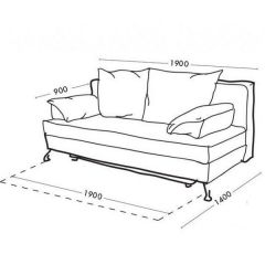 Диван ЕК Комфорт (ткань до 500 руб) | фото 2