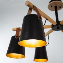 Люстра на штанге Arte Lamp Thomas A7032PL-6BK | фото 3