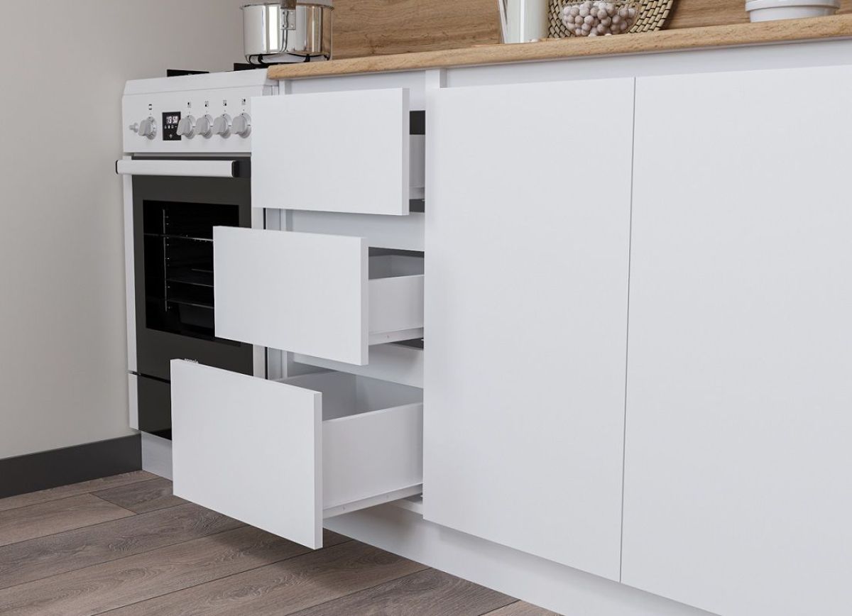 Кухня "МОРИ" 2.0 м (графит/дуб вотан) | фото 5