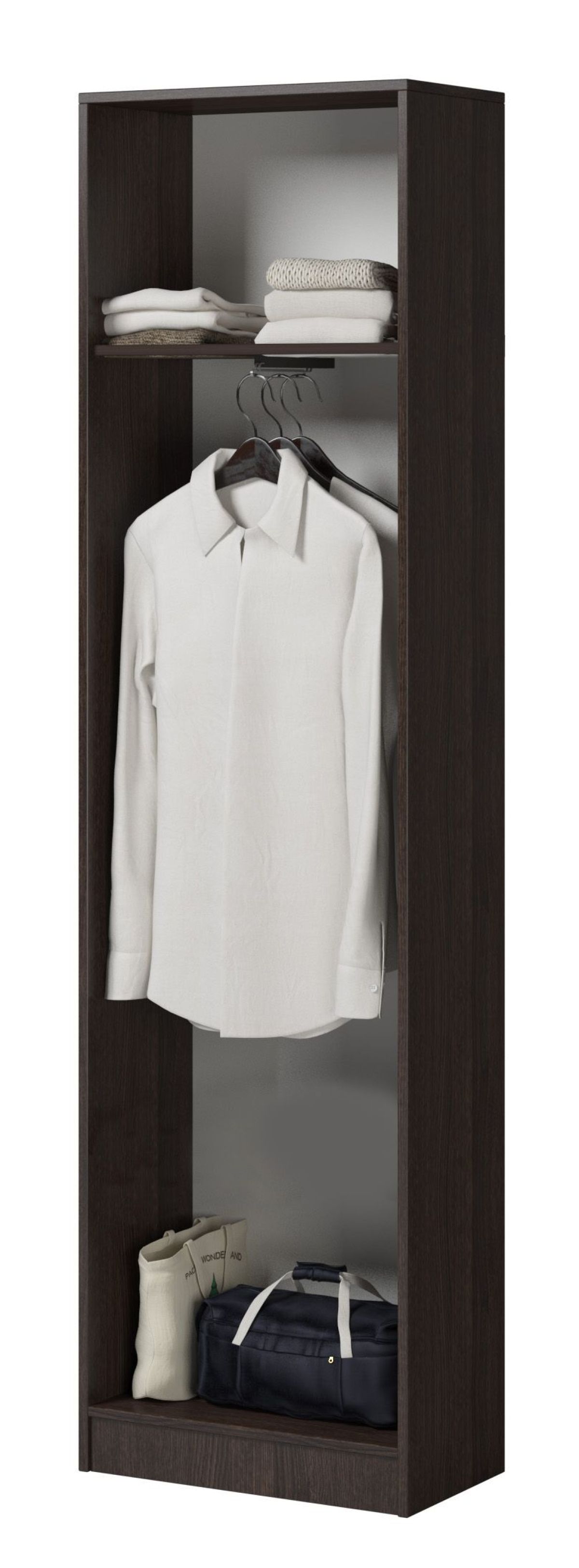 Прихожая Энтер Шкаф для одежды (Венге/Дуб молочный) | фото 2