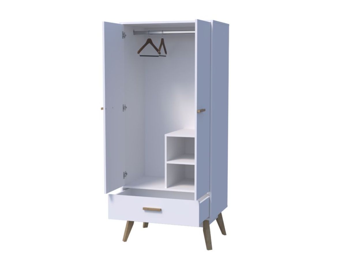 Шкаф средний "Сканди" (Сн.Ш-2) | фото 2