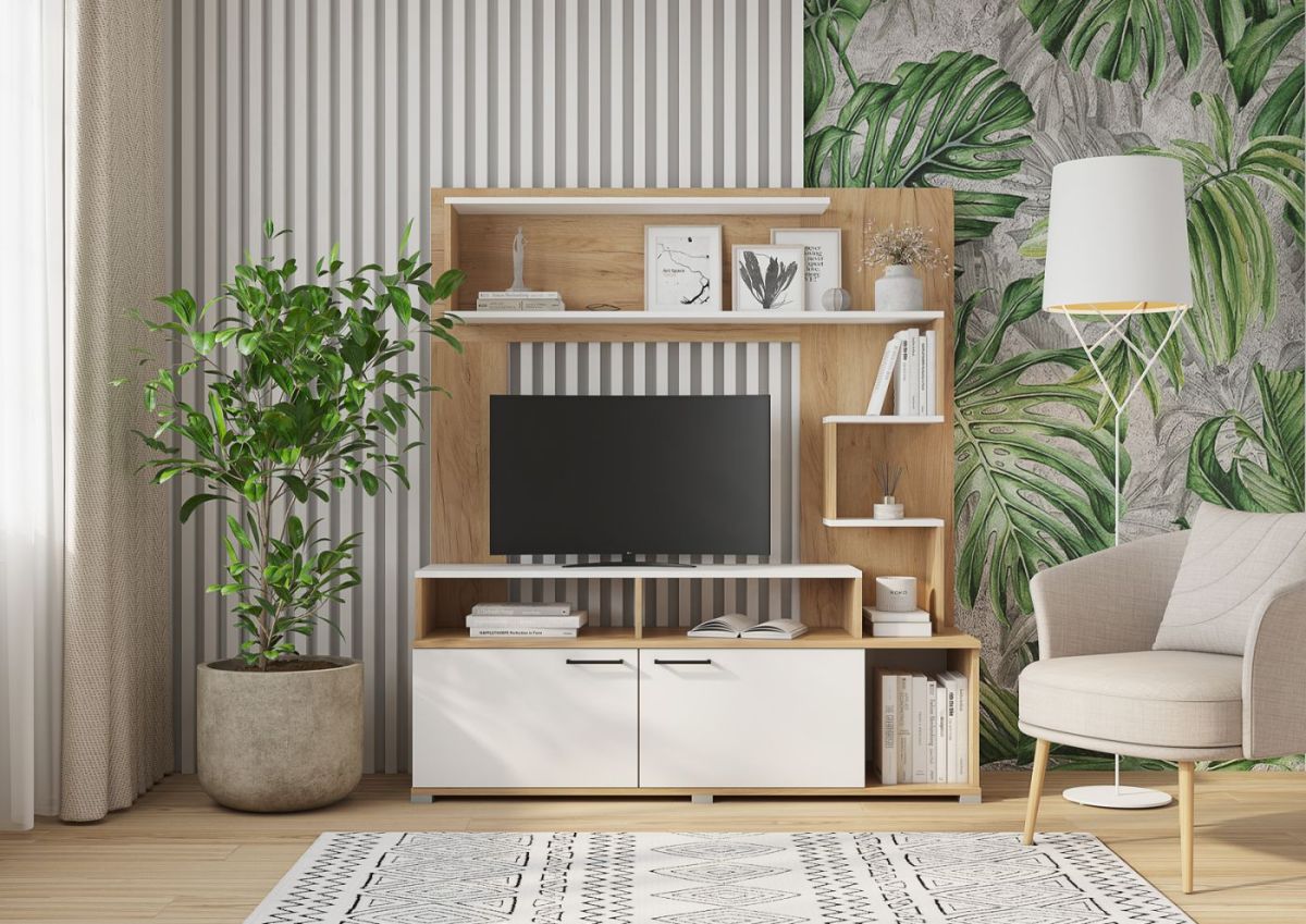 Гостиная Ника (Крафт золотой-белый) | фото 3