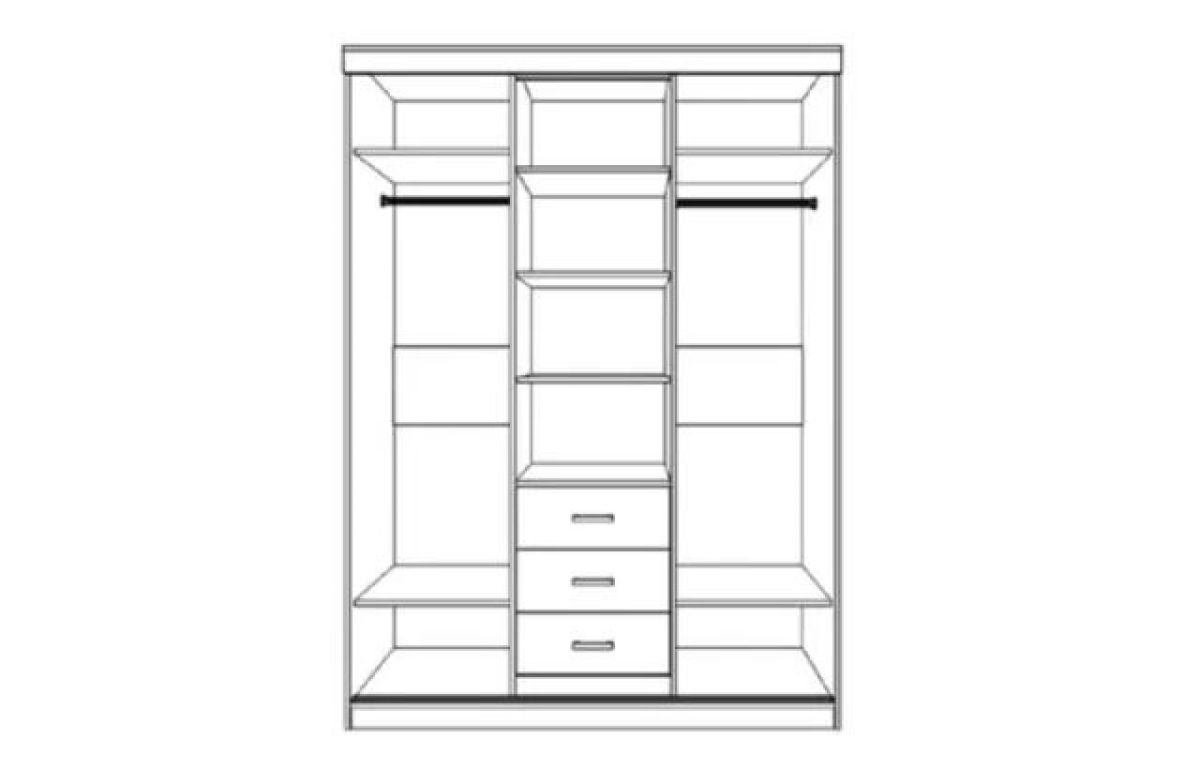 Спальный гарнитур Юнона (модульный) | фото 9