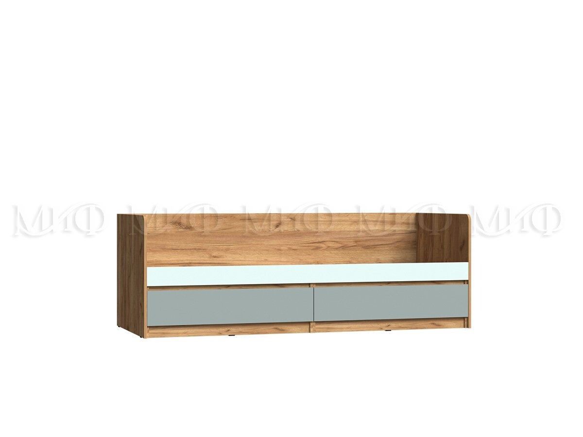 ЧЕЛСИ Color Детская ЛДСП (модульная) Мята/Сумеречный голубой/Дуб крафт | фото 3