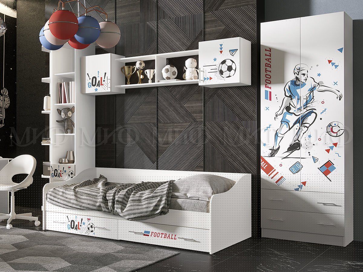 ВЕГА NEW Boy Кровать выдвижная с настилом ЛДСП | фото 4