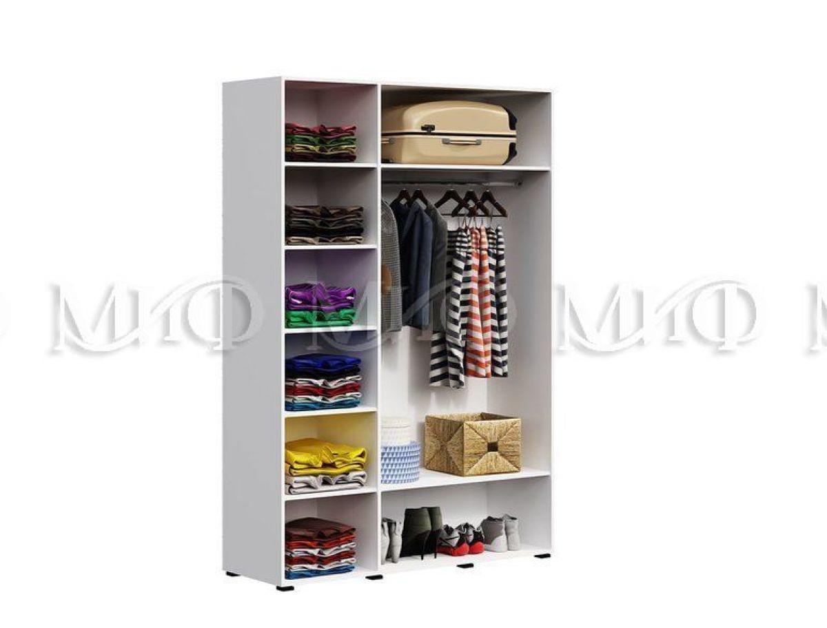 НЭНСИ NEW Спальный гарнитур МДФ (модульный) Белый глянец/Сонома | фото 10