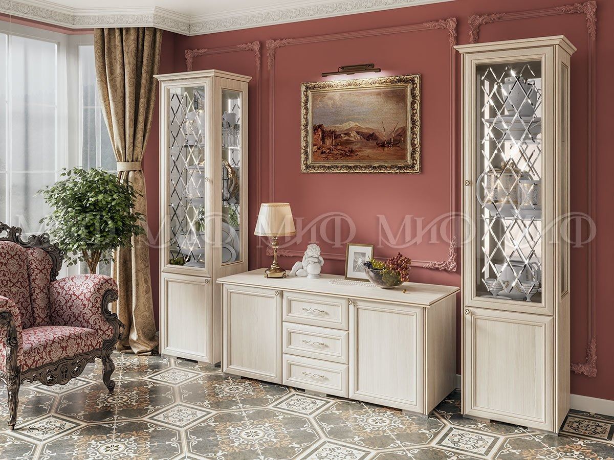 ПАРМА Гостиная Тумба ТВ (Сандал светлый) | фото 3