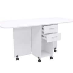 Стол книжка с ящиками (1-6702бел) Белый | фото 2
