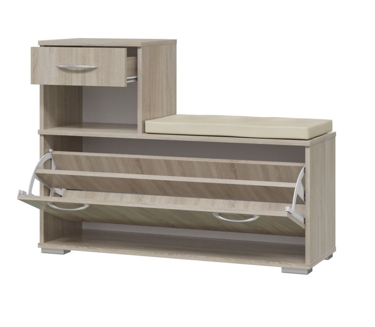 ЛИРА Тумба под обувь (Дуб сонома) | фото 2