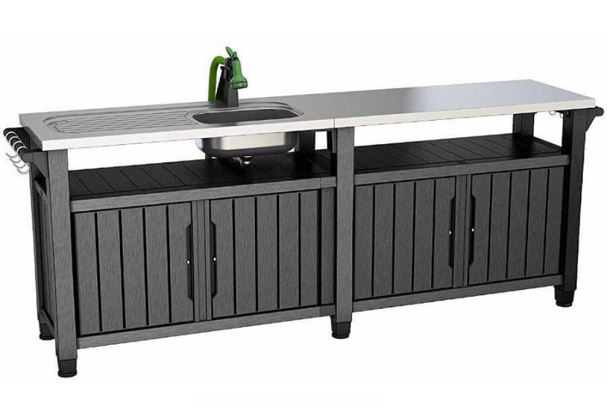 Столик для барбекю 415 Л (Unity Chef 415 L) графит | фото 3