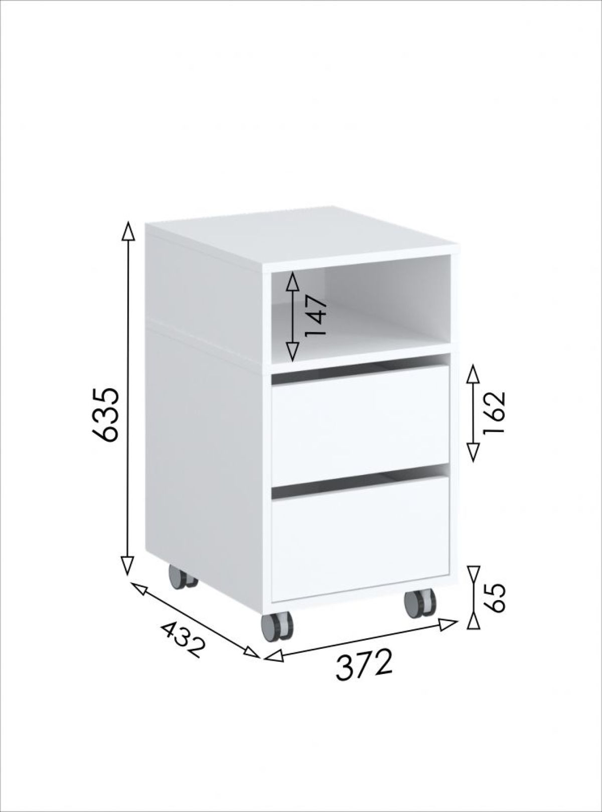 Тумба мобильная Париж | фото 3