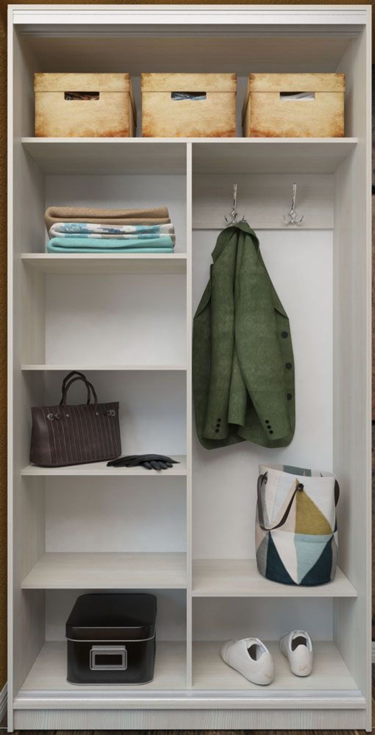 Шкаф-купе София 1100 ЛДСП/Зеркало (ЛДСП 2 кат.) | фото 2