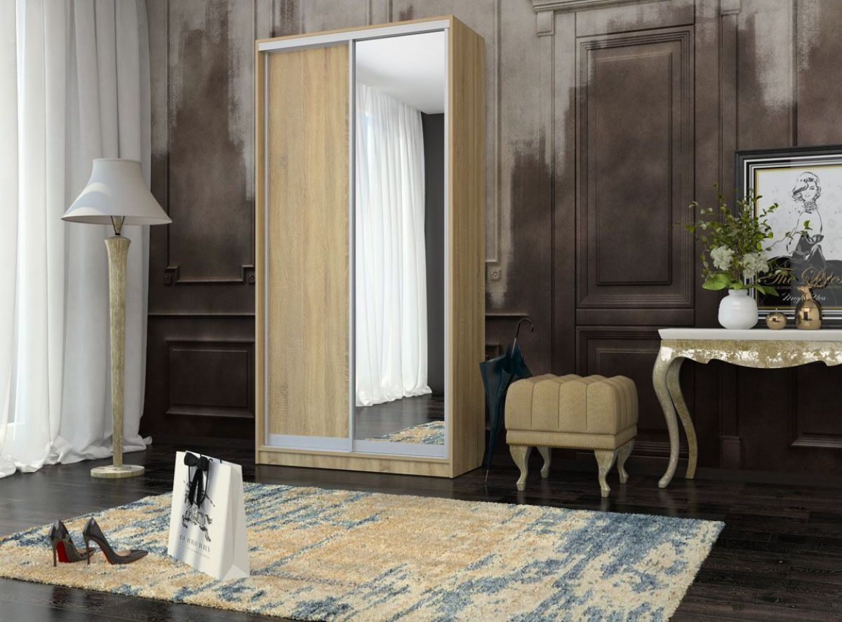 Шкаф-купе София 1100 ЛДСП/Зеркало (ЛДСП 2 кат.) | фото 6