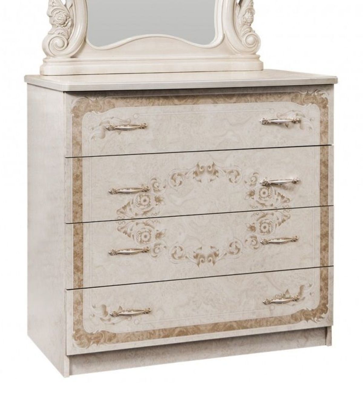Комод 4 ящика Патрисия (крем) | фото 2