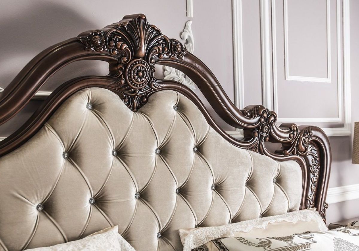 Кровать двуспальная Илона с мягким изголовьем (1800) караваджо | фото 6