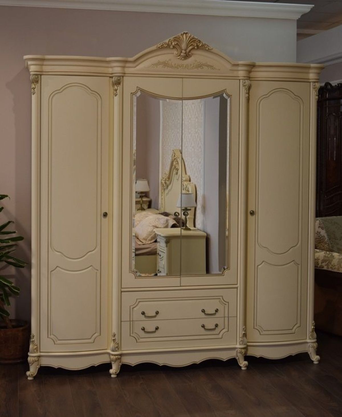 Спальный гарнитур Мона Лиза (крем) 1800 | фото 7