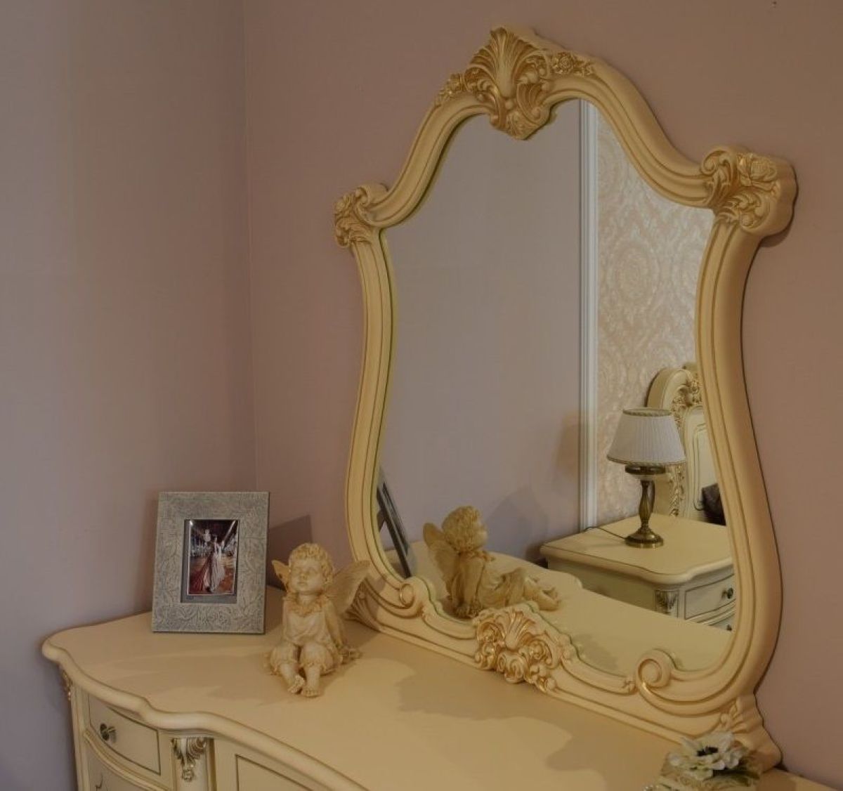 Спальный гарнитур Мона Лиза (крем) 1800 | фото 10