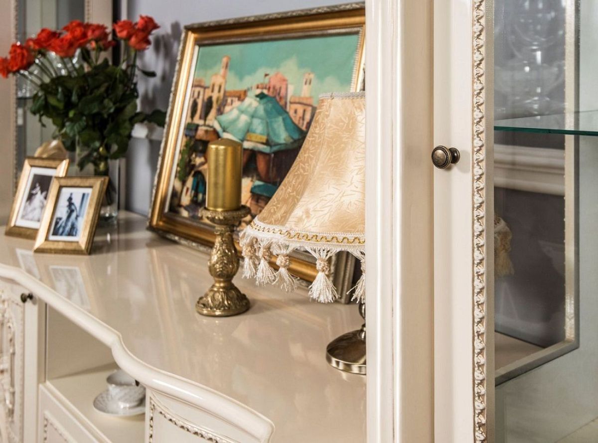 Гостиная Джоконда (крем глянец) 1+ТВ+1 | фото 6