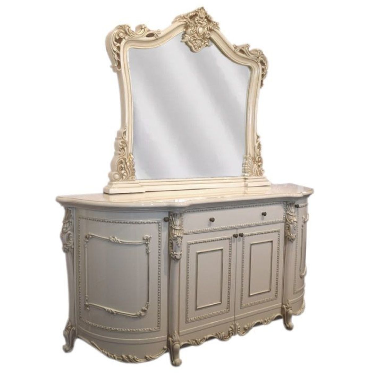 Комод с зеркалом Джоконда (крем) | фото 3