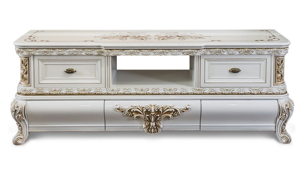 Гостиная Алсу 1+ТВ+1 (белый глянец) | фото 6