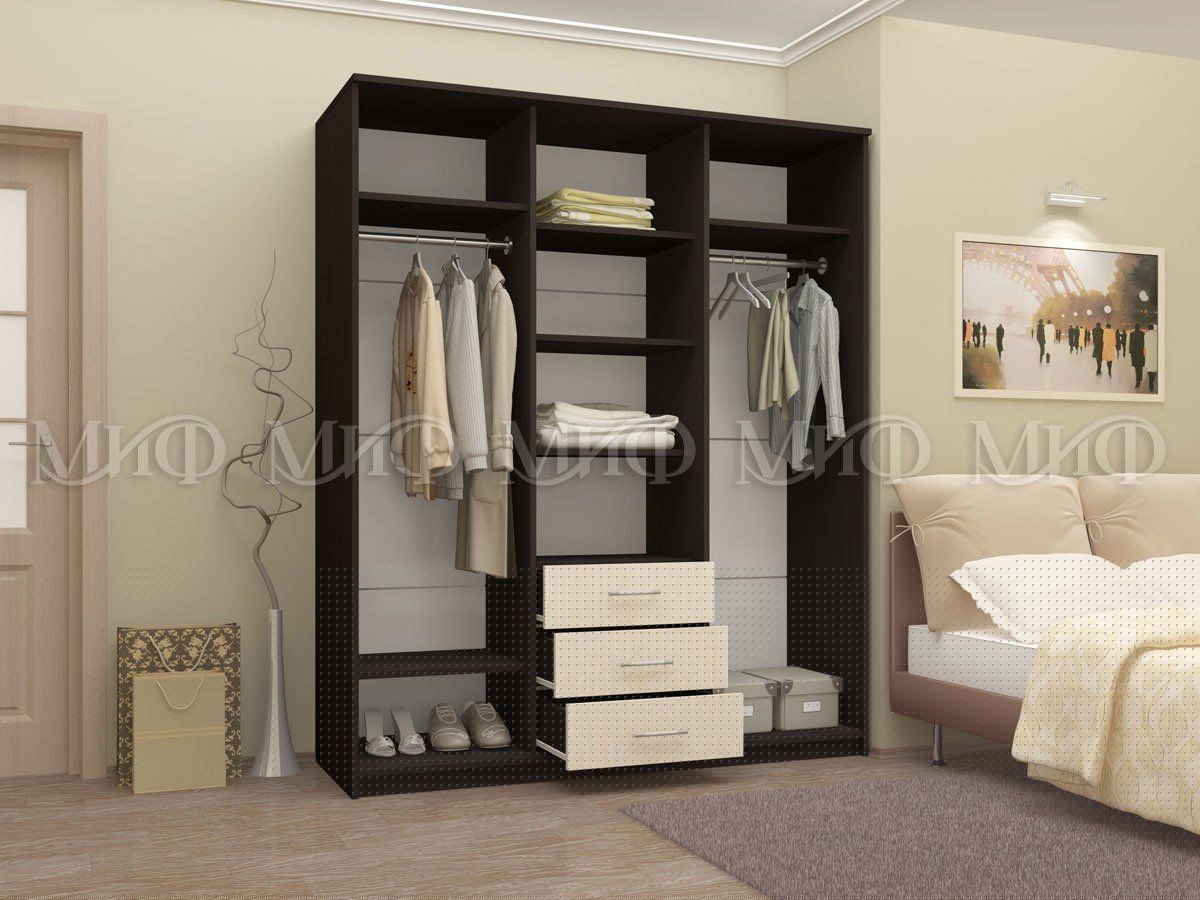 МАЭСТРО Шкаф-купе 1,7 (сандал светлый) | фото 2