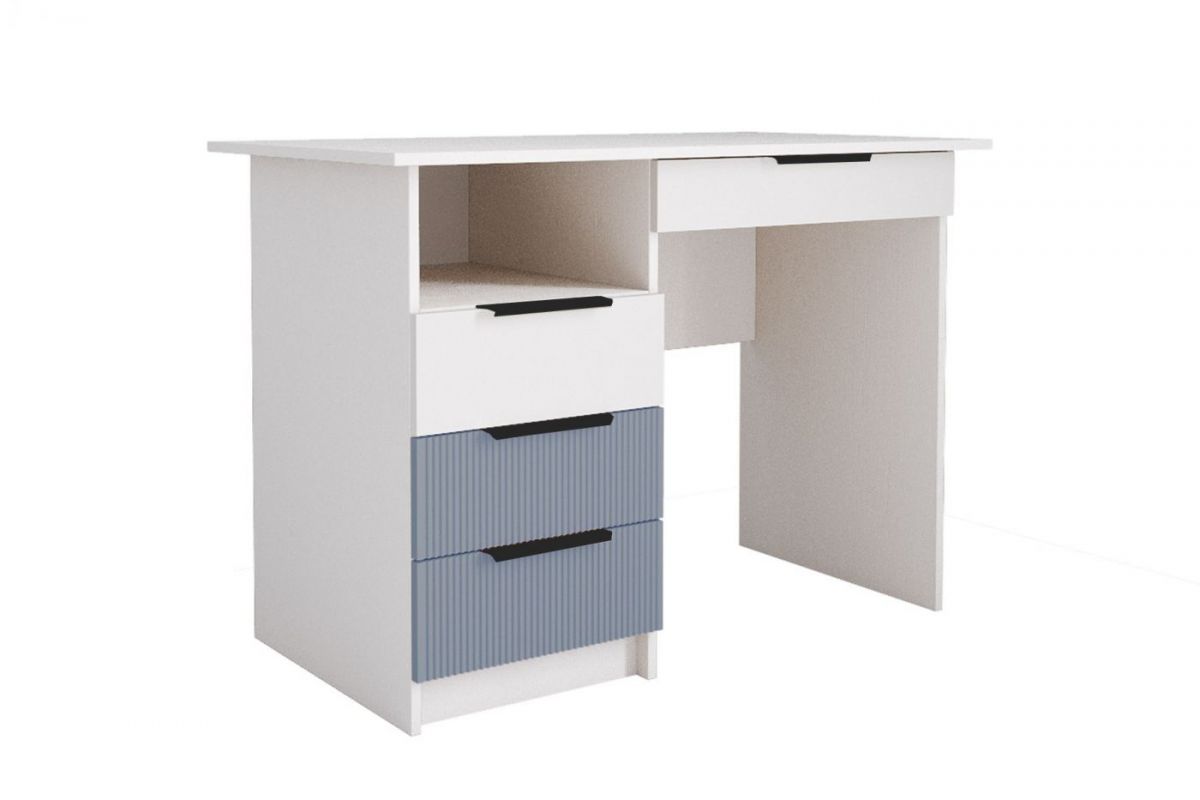 ЛАВИС Детская (модульная) белый/лазурь софт/ручка черная | фото 12